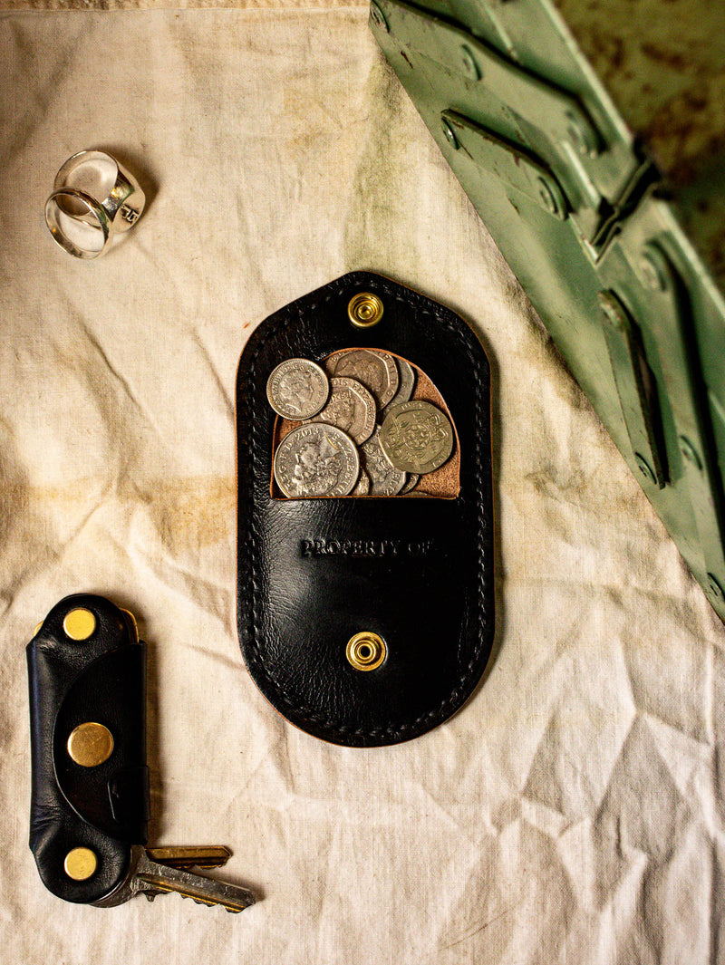 Coin Pouch in Black