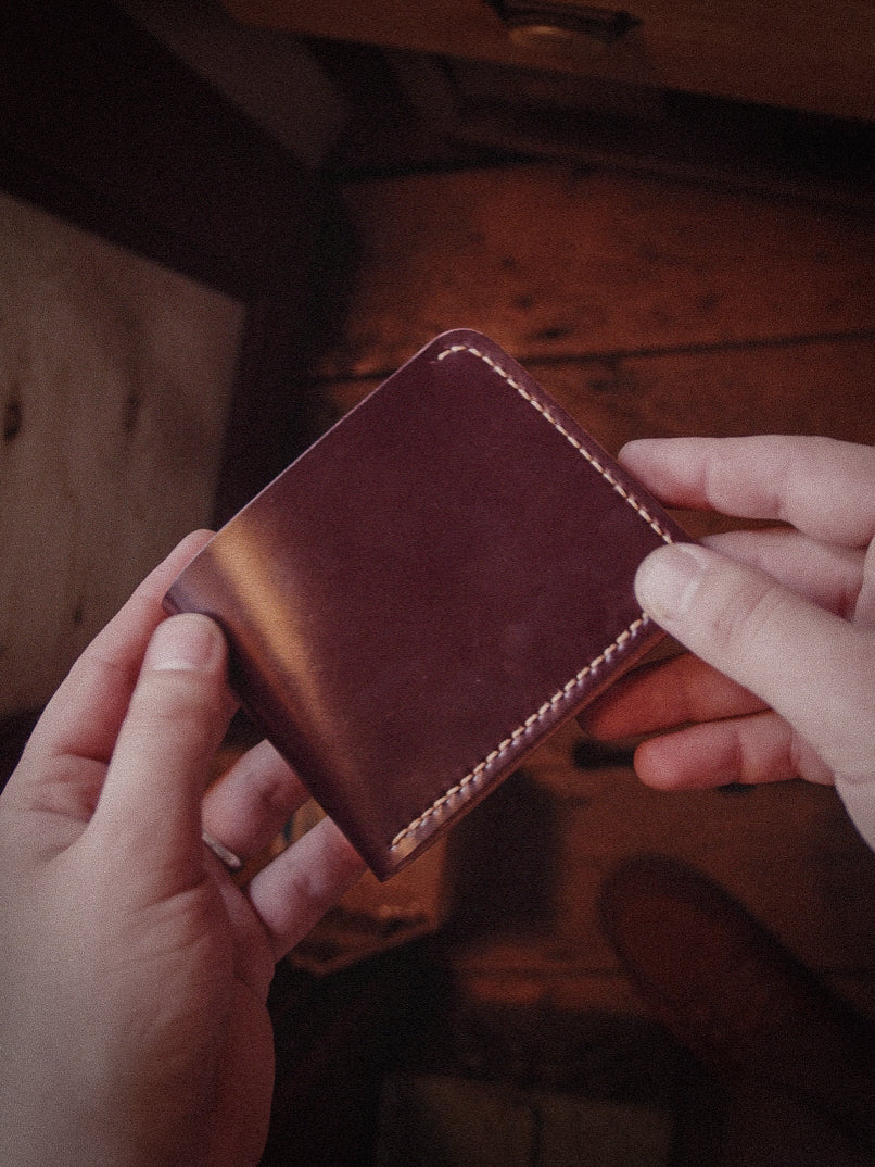 Classic Billfold Wallet in Shell Cordovan & Bovinae