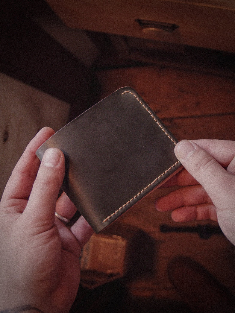 Classic Billfold Wallet in Shell Cordovan & Bovinae