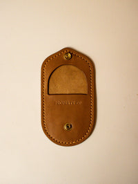 Coin Pouch in Sand Brown