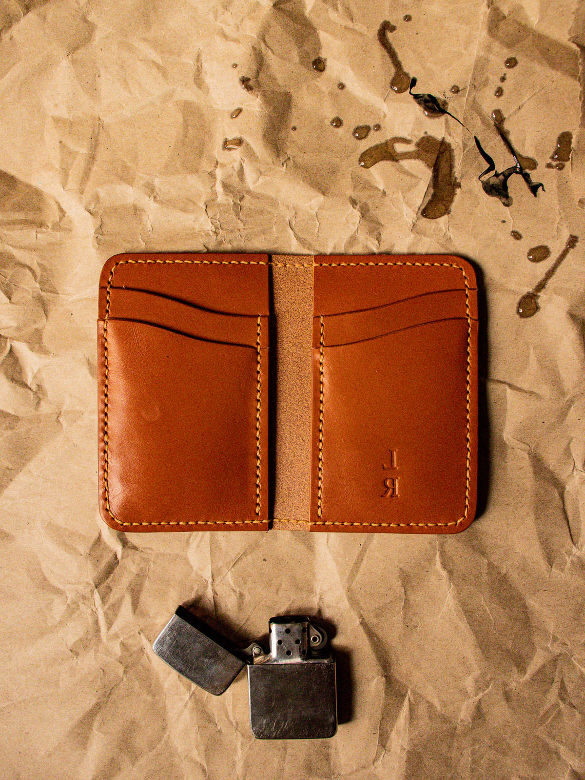 Bifold Card Wallet in Tokyo Tan