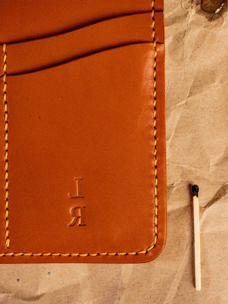 Bifold Card Wallet in Tokyo Tan