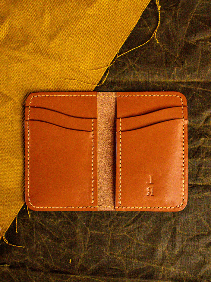 Bifold Card Wallet in Tokyo Tan